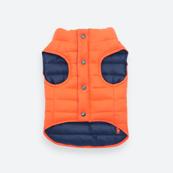 DOG REVERSIBLE SPRING PUFFER JACKET