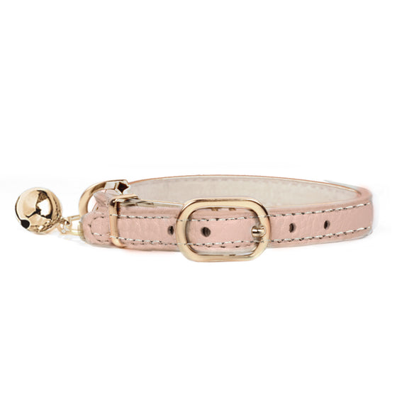 VENDÔME PINK LEATHER CAT COLLAR