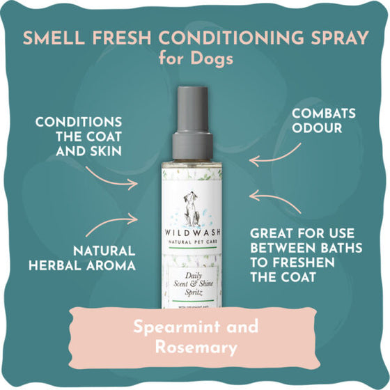 PET FRAGRANCE: SMELL FRESH WITH SPEARMINT AND ROSEMARY