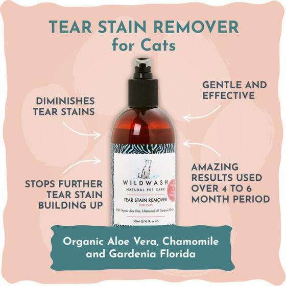 TEAR STAIN REMOVER FOR CATS