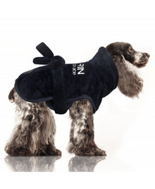  MARIN EMBROIDERED BATHROBE - BLUE