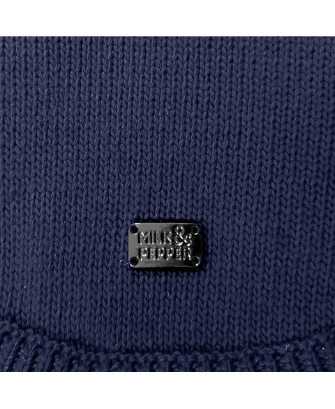 HELSINKI SWEATER NAVY BLUE INDIGO