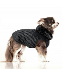  MAJA SWEATER BLACK FUR