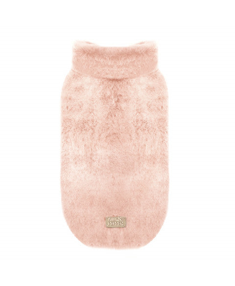 YOONA SWEATER PINK FUR