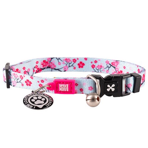 Cherry Bloom - Smart ID Cat Collar - Kanineindia