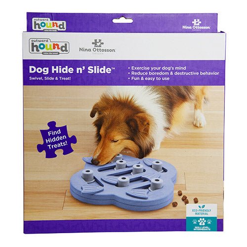 DOG HIDE N SLIDE INTERACTIVE TREAT - Kanineindia