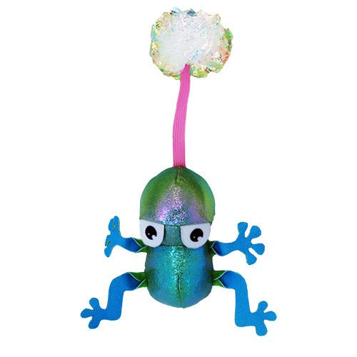 FLINGAROO FROG CAT TOY - Kanineindia