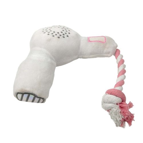 HAIR BLOWER PLUSH TOY - Kanineindia