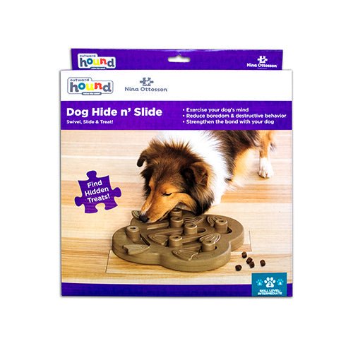 HIDE N SLIDE DOG PUZZLE TOY - Kanineindia