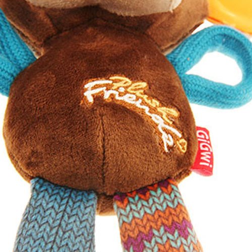 MONKEY 'PLUSH FRIENDZ' TOY - Kanineindia