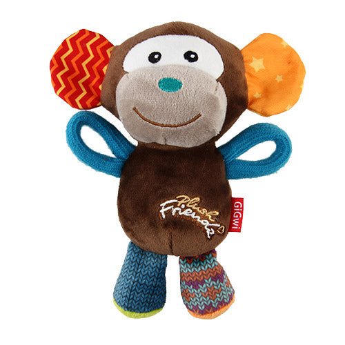 MONKEY 'PLUSH FRIENDZ' TOY - Kanineindia