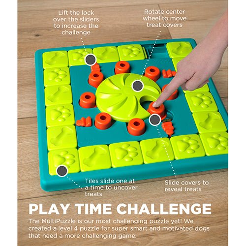 MULTI PUZZLE INTERACTIVE PUZZLE TOY - Kanineindia