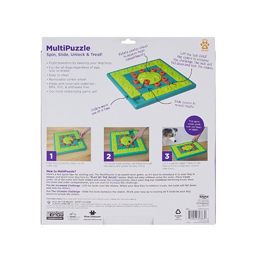 MULTI PUZZLE INTERACTIVE PUZZLE TOY - Kanineindia