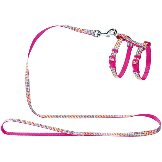PUPPY & CAT HARNESS AND LEASH SET - Kanineindia