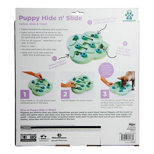 PUPPY HIDE N SLIDE INTERACTIVE TREAT - Kanineindia