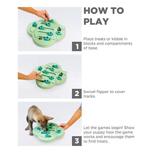 PUPPY HIDE N SLIDE INTERACTIVE TREAT - Kanineindia