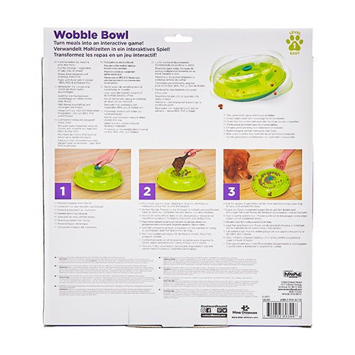 WOBBLE BOWL INTERACTIVE TREAT PUZZLE - Kanineindia